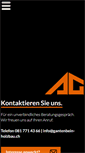 Mobile Screenshot of gantenbein-holzbau.ch